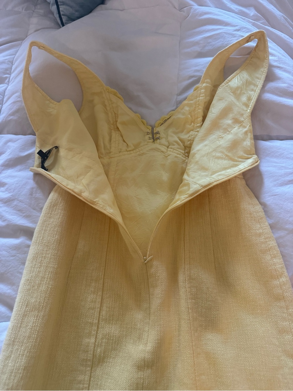 Nanette Lepore Sunny Yellow Midi Dress - Picture 5 of 8